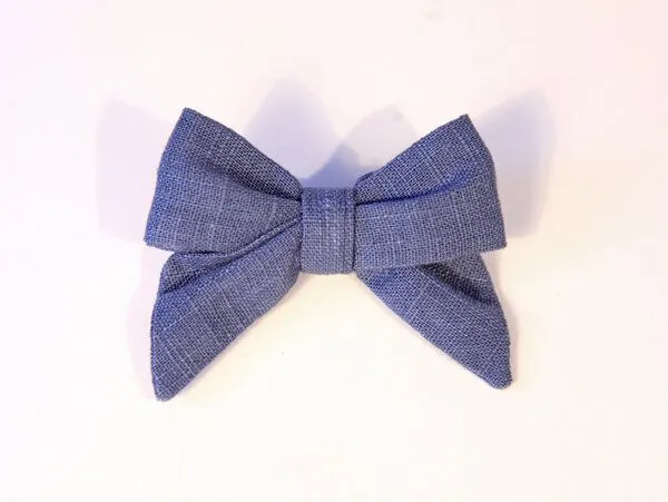 werkvoll by Lena Peter werkvoll by Lena Peter Handgefertige Haarspange LINE, Blau, – Produktbild 2 von 4
