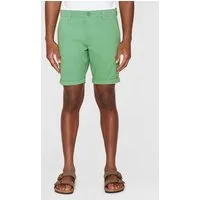 KnowledgeCotton Apparel KnowledgeCotton Apparel Shorts - CHUCK regular chino poplin shorts, Shale green (grün), – Produktbild 1 von 1