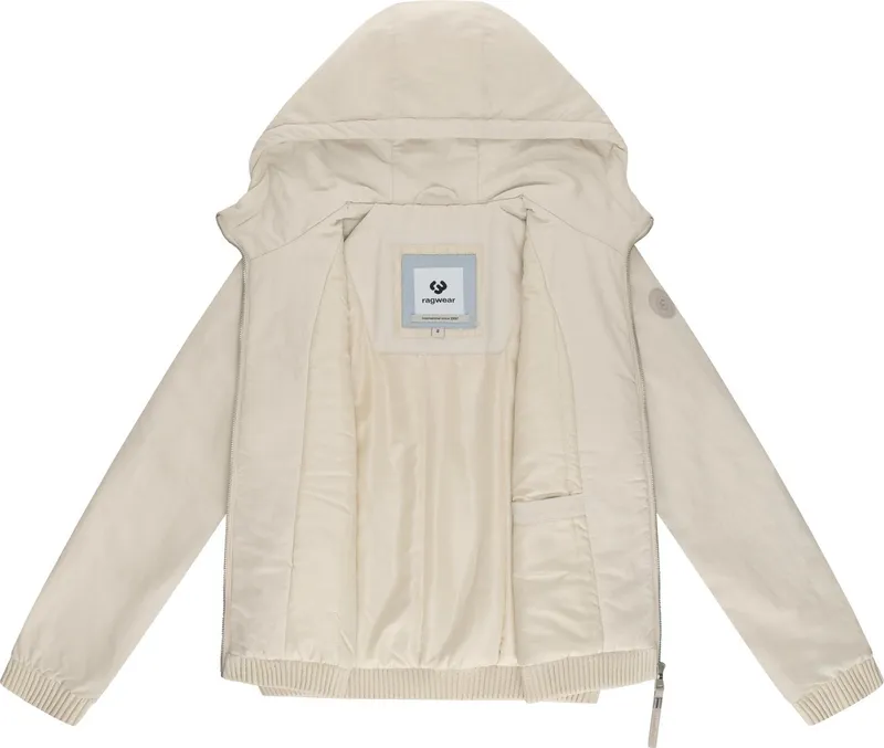 ragwear ragwear Bomberjacke Chinta Warm YOUMODO Warme Übergangsjacke mit elastischen Bündchen, Braun, – Produktbild 1 von 5