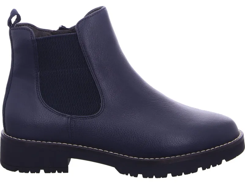 Jana Jana Chelseaboots 100% vegan, Blau, – Produktbild 2 von 5