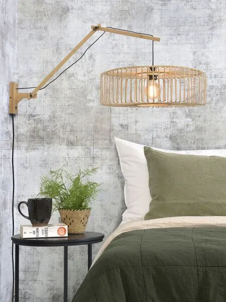 GOOD&MOJO GOOD&MOJO Wandlampe Bromo einstellbar, Naturel, – Produktbild 3 von 4