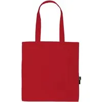 Neutral Neutral Bio-Baumwoll-Tragetasche mit langen Henkeln, red – Produktbild 1 von 1