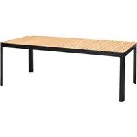 Gartentisch 'Portals' 209 x 95 cm, schwarz – Produktbild 1 von 1