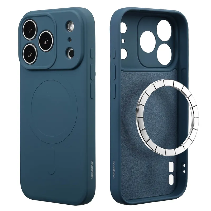 imoshion imoshion Color Back Cover mit MagSafe für das Apple iPhone 17 Pro, Dunkelblau, – Produktbild 1 von 1