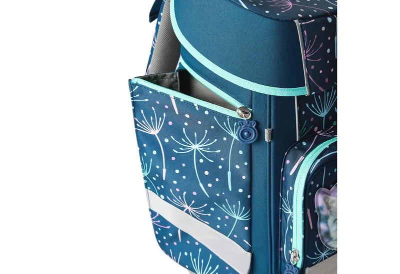 School-Mood School-Mood Schulranzen Champion Maxx (6-tlg), Polyester, Blau, – Produktbild 5 von 5
