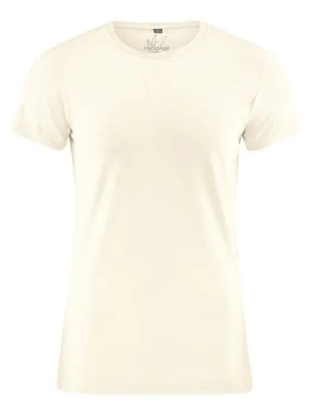 HempAge HempAge Herren T-Shirt Hanf/Bio-Baumwolle, Offwhite (natur), – Produktbild 1 von 1