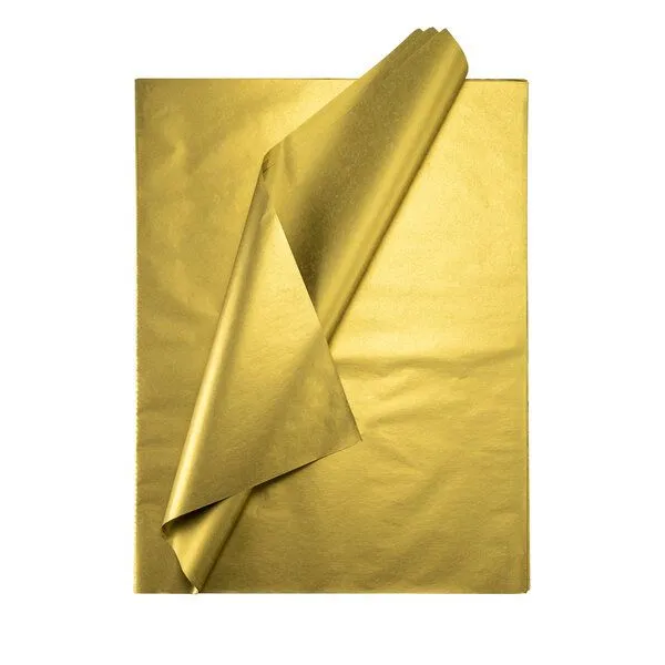 Fines Papeterie Fines Papeterie 50 Bögen Seidenpapier, Gold, – Produktbild 1 von 4