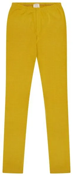 loud + proud loud + proud Kinder Feinripp Legging, GOTS-zertifiziert, Curry(gelb), – Produktbild 2 von 2