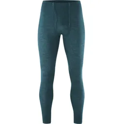 Living Crafts LIVING CRAFTS - Herren Lange Unterhose - Petrol (70% Bio-Wolle; 30% Seide), Nachhaltige Mode, Bio Bekleidung – Produktbild 1 von 1