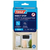 Tesa tesa Fliegengitter "Standard" für Fenster 150 x 180 cm, anthrazit – Produktbild 1 von 1
