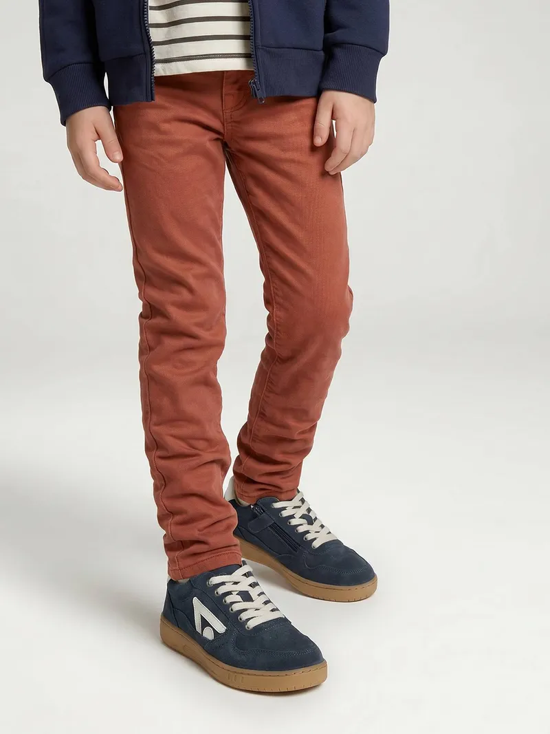Vertbaudet Jungen Slim-Fit-Hose, Rost, – Produktbild 1 von 3
