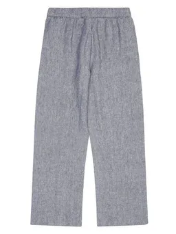 KnowledgeCotton Apparel KnowledgeCotton Apparel POSEY weite, mittelhohe Leinenhose - GOTS/Vegan – Produktbild 1 von 1