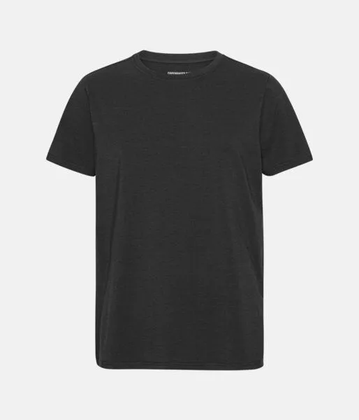 Copenhagen Bamboo Copenhagen Bamboo Schwarzes Bambus-T-Shirt mit Rundhalsausschnitt – Produktbild 1 von 4