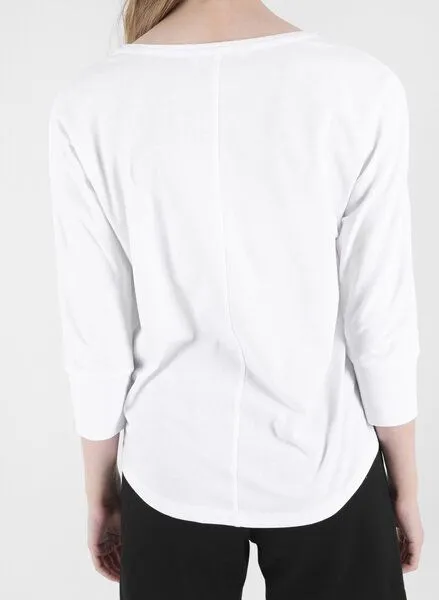 ORGANICATION ORGANICATION Langarmshirt aus Bio-Baumwolle, Weiß(white), – Produktbild 4 von 4