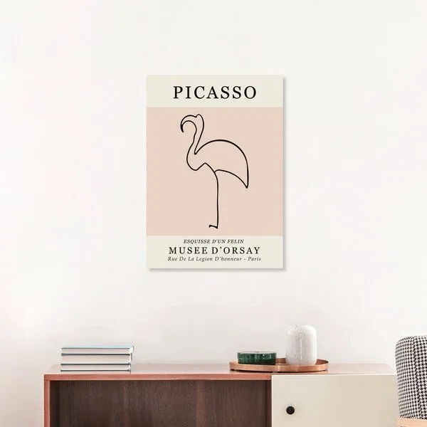 Photocircle Photocircle Poster / Leinwandbild - Picasso - Esquisse D'Un Felin – Produktbild 4 von 8