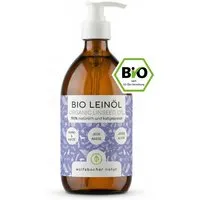 Wolfsbacher Natur Wolfsbacher Natur Bio Leinöl 500 ml – Produktbild 1 von 1