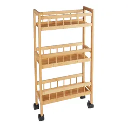 genialo genialo Haushalts-Rollwagen "Bambus" – Produktbild 1 von 1