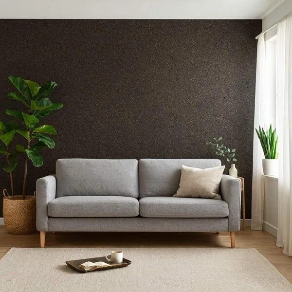 Kork-Deko Kork-Deko Schwarze Korkplatte 900×600 mm - Pinnwand wahlweise mit/ohne Klebefolie rückseitig – Produktbild 5 von 5