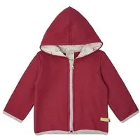 loud proud loud + proud Babys & Kinder Jacke Wollwalk, GOTS-zertifiziert, Rouge(pink), – Produktbild 1 von 1