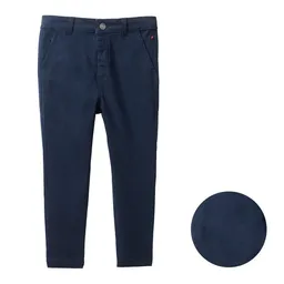 People Wear Organic People Wear Organic Twill Chinohose, dunkelblau uni, Bio-Baumwolle – Produktbild 1 von 1