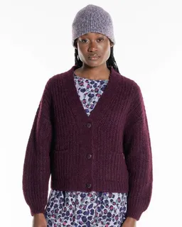 Alma & Lovis Alma & Lovis Cardigan im Grandpa-Style mit kuscheligem Alpaka-Mix | Grandpa Tiron – Produktbild 1 von 1