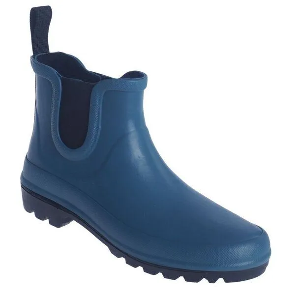 Grand Step Shoes Grand Step Shoes Damen Gummistiefel Vicky Kautschuk, Petrol, – Produktbild 3 von 4