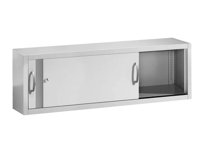C+P C+P Aufsatzschrank für Schiebetürenschränke aus Stahl 160 cm breit lichtgrau T 40 H 50 – Produktbild 1 von 1