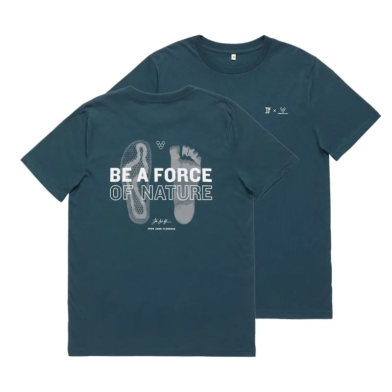 Vivobarefoot Force Of Nature T-Shirt S, Blau, – Produktbild 1 von 1