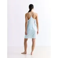 erlich textil erlich textil Light Touch Trägernachthemd aus weichem Modal, made in Europe, Himmelblau, – Produktbild 1 von 1
