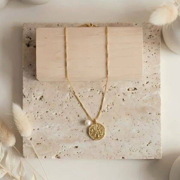 ELEKTROPULLI ELEKTROPULLI Charm Anhänger Kette, Gold, – Produktbild 1 von 4