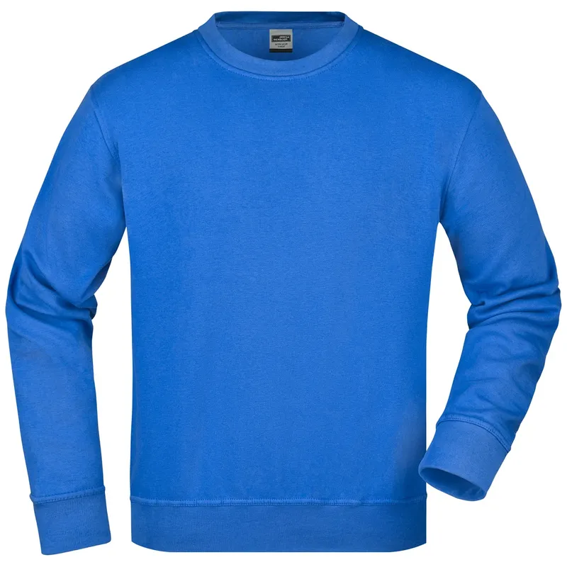 James & Nicholson James & Nicholson Klassisches Rundhals-Sweatshirt JN840, Royal, – Produktbild 1 von 1