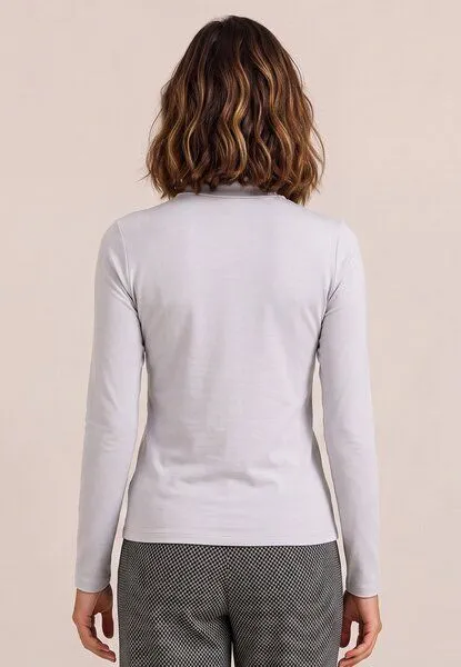 LANA Organic LANA Organic Rollkragenpullover, Modell Anna, Cloud, – Produktbild 4 von 4