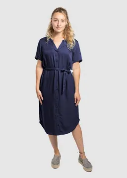 Zerum Zerum Kurzarm-Kleid Modell: Finja aus EcoVero Viskose – Produktbild 1 von 1