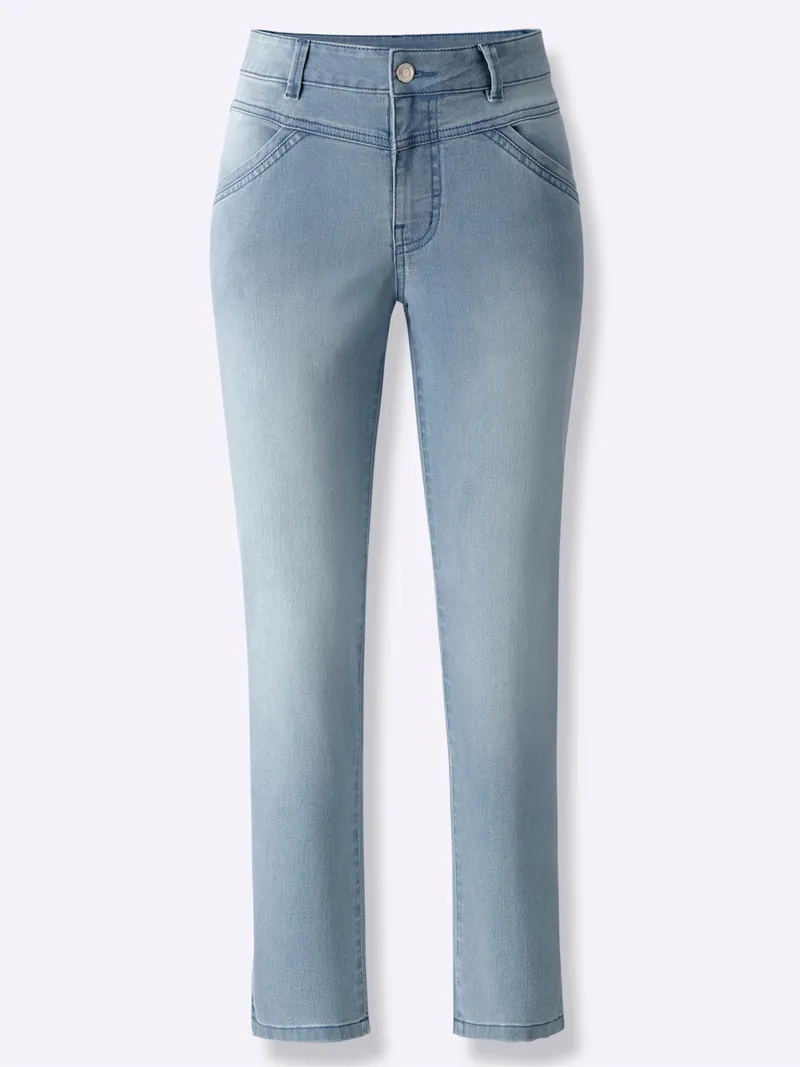 Witt 7/8-Jeans blue-bleached, Blue-bleached, – Produktbild 1 von 2