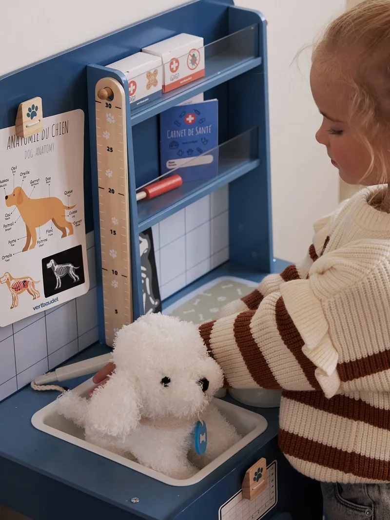 Vertbaudet Vertbaudet Kinder Tierarztpraxis, Braun, – Produktbild 4 von 4