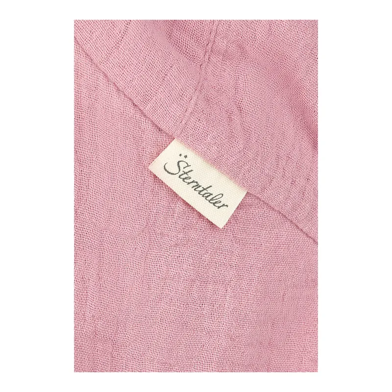 Sterntaler Sterntaler Musselin-Schirmmütze mit Nacken- und UV-Schutz, Rosa, – Produktbild 3 von 3
