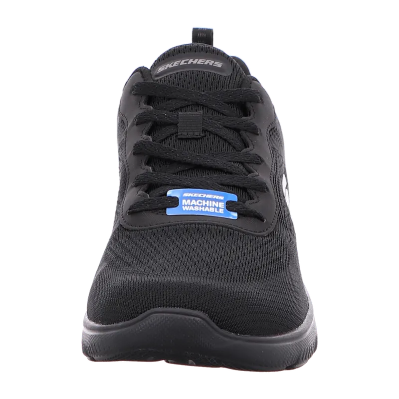 Skechers Skechers Sneaker Low Top für Herren, schwarz, Größe 43 EU, Schwarz, – Produktbild 7 von 7