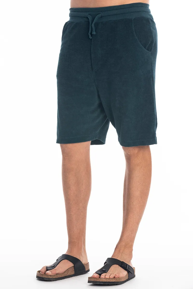RAVENS VIEW IBIZA RAVENS VIEW IBIZA Herren vegan Sweatshorts Costa Ozeanblau, Dunkelblau, – Produktbild 2 von 2