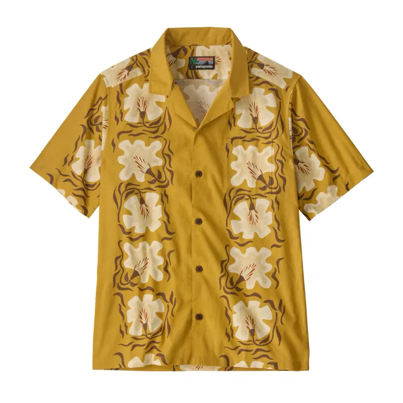 Patagonia Camp-Kurzarmhemd Patagonia Tidal Threads, Jaune, – Produktbild 1 von 1
