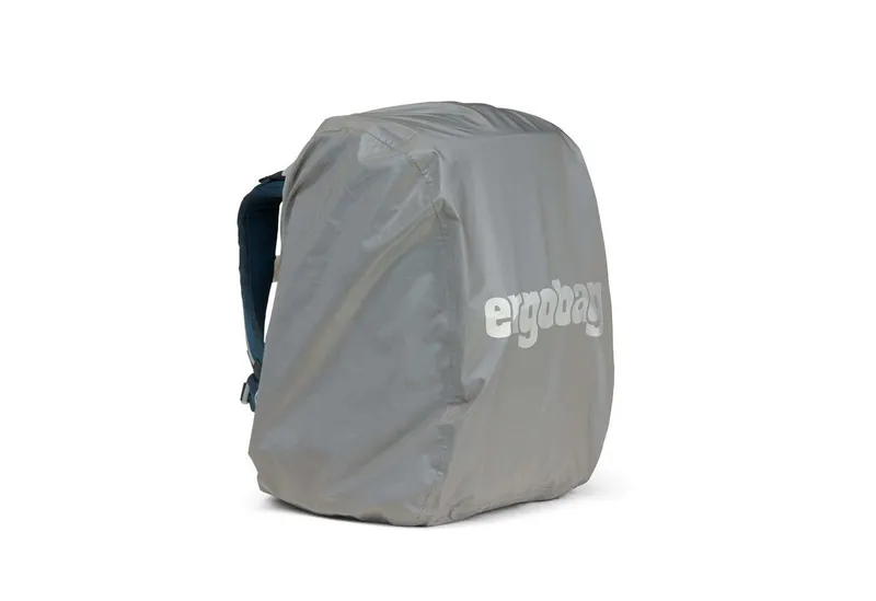 Ergobag Ergobag Rucksack-Regenschutz Regenschutz für Schulranzen (1-St), reflektierend, Silberfarben, – Produktbild 6 von 7