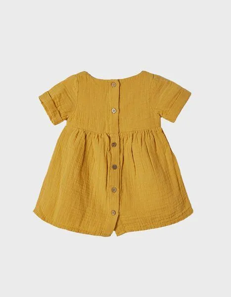 OrganicEra OrganicEra Kurzärmeliges Bio-Kleid – Produktbild 2 von 2