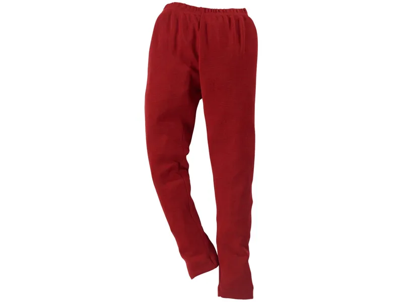 Engel natur Engel Natur Kinder Leggings Bio-Merinowolle melange-rot Gr.104, Rot, – Produktbild 1 von 2