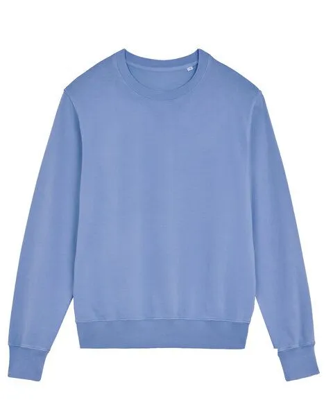 Greenspired Greenspired Unisex Vintage Sweatshirt aus 100 % Biobaumwolle French Terry 300 g/m² XXS-3XL, Meeresblau, – Produktbild 1 von 1