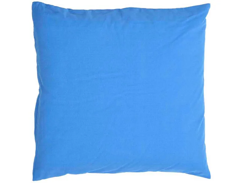 HängemattenGlück HängemattenGlück Kissenbezug aus reiner Bio Baumwolle 60x60cm Blautöne, Blau (blau), – Produktbild 1 von 2