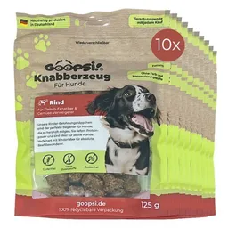 GOOPSI GOOPSI Rinder Hundeleckerli, Hundesnack - ab 125g – Produktbild 1 von 1