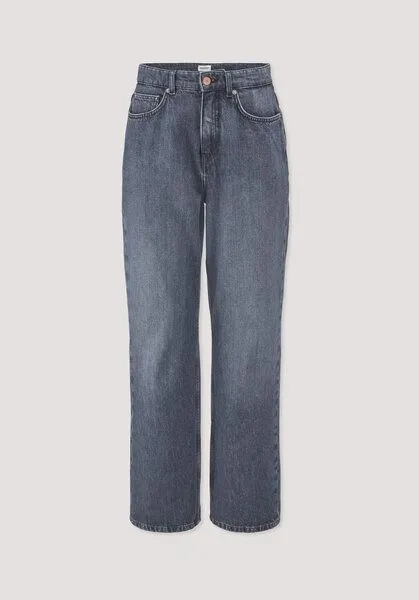 hessnatur hessnatur Jeans GIERA Straight Relaxed aus Bio-Baumwolle mit recycelter Baumwolle, Blue, – Produktbild 4 von 4