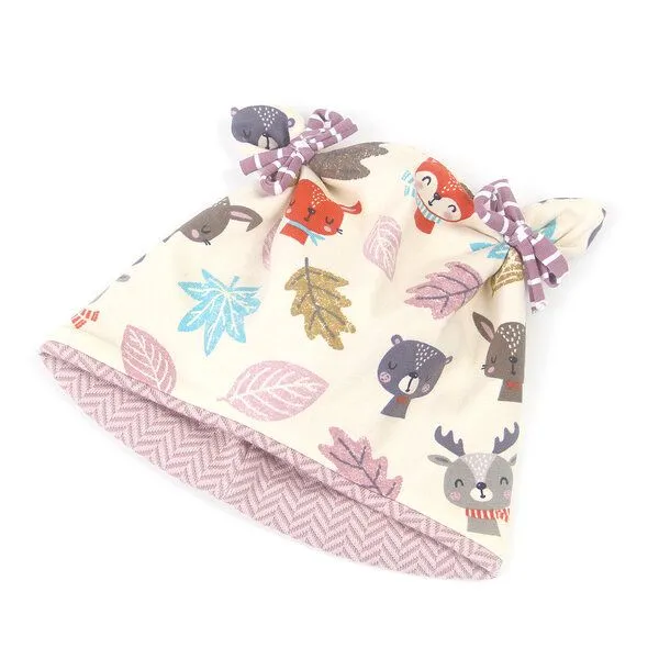 Sternchenwolke Sternchenwolke BIO Kuscheljacquard Mütze "Woodland" – Produktbild 1 von 1