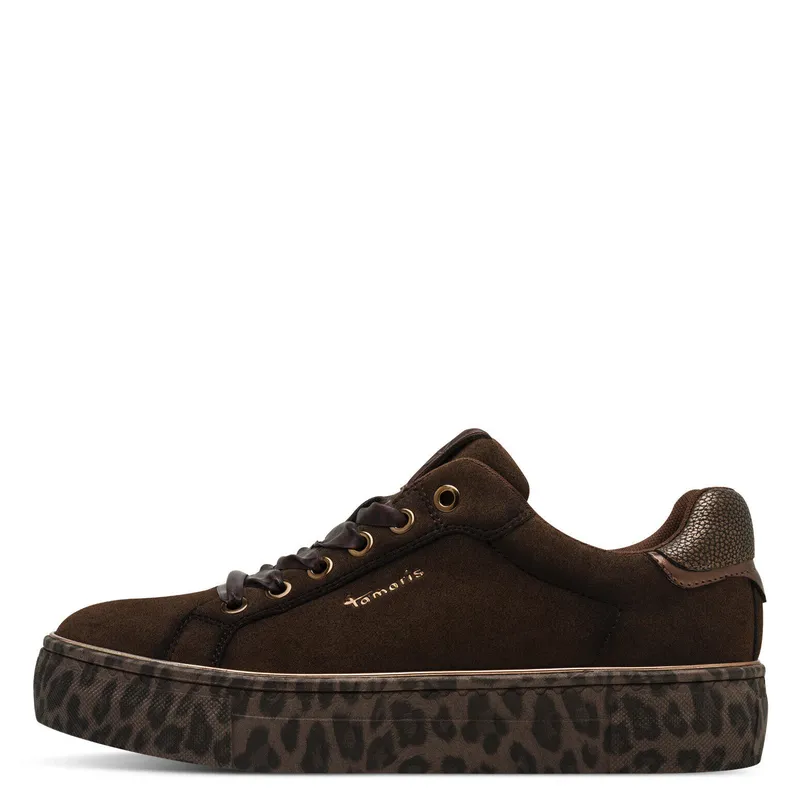 Tamaris Tamaris Textil Damen Sneaker Low, Braun, – Produktbild 2 von 6