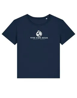 VIVA CON AGUA Biobaumwoll Damen T-Shirt mit Viva con Agua Logo – Produktbild 1 von 1