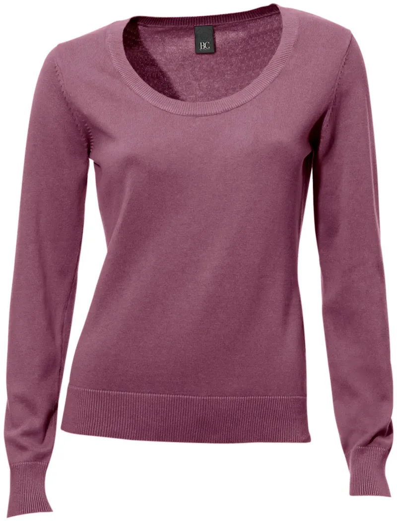 heine Rundhalspullover mauve, Mauve, – Produktbild 2 von 2